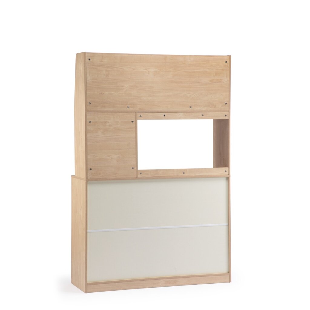 Garde manger ouvert 3 portes 1 tiroir 120 cm Bois