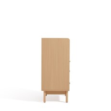 Petit buffet 3 tiroirs 60x42x91 cm Bois