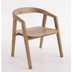 JUNIA - Chaise en teck Premium avec coussin Fontelina 180