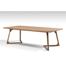 MAGO - Table à manger en Teck 240x115x75 cm