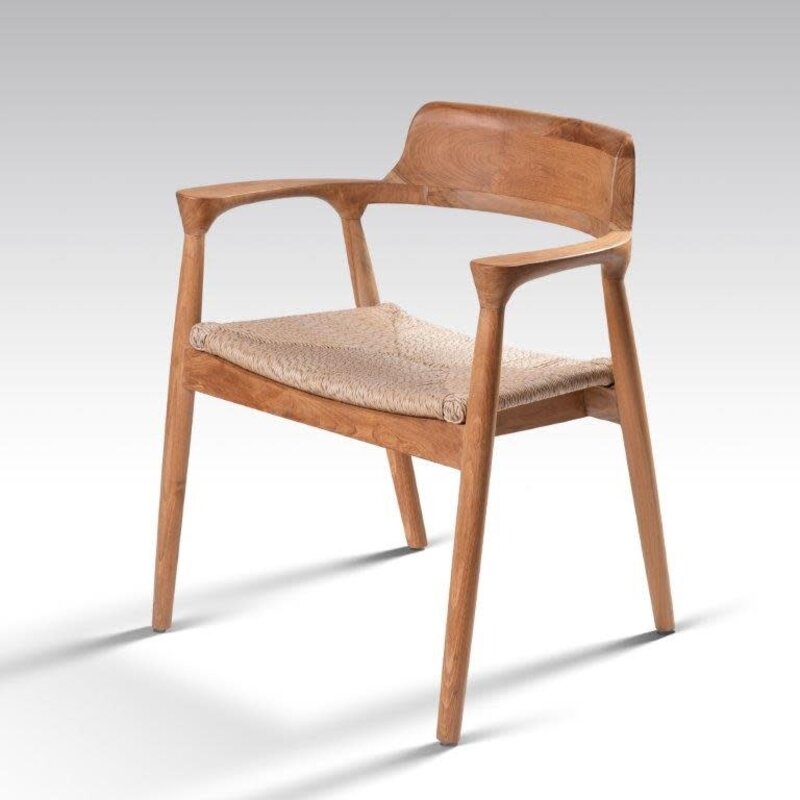 TABANAN - Chaise en teck 57x50x82 cm