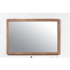 Miroir rectangle en teck 120x3x60 cm