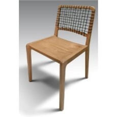 MAGO - Chaise en teck 52x52x84 cm