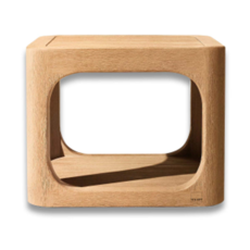 NUSA - Table basse  carré en teck 50x50x55 cm