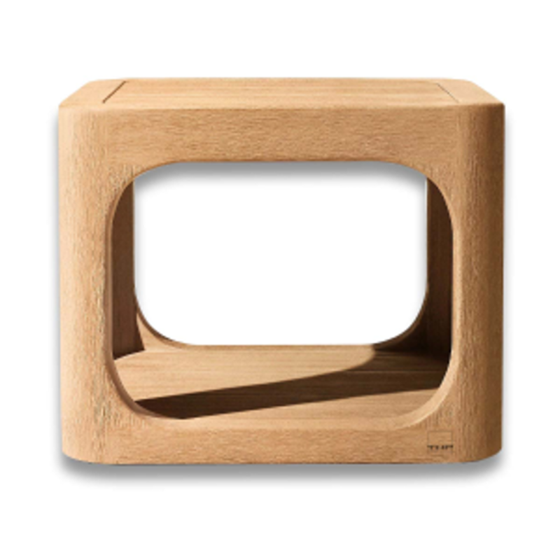 NUSA - Table basse  carré en teck 50x50x55 cm