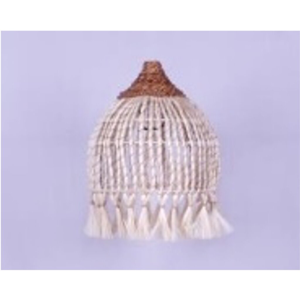BAWANG - Abat-jour naturel pour suspension Ø  31x41 cm