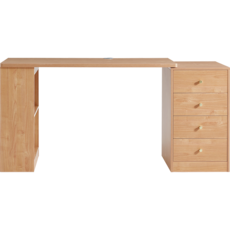 Bureau 4 tiroirs 120 cm Bois