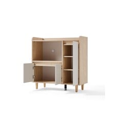 Cuisinette 3 portes avec pieds 90x40x91 cm Bois