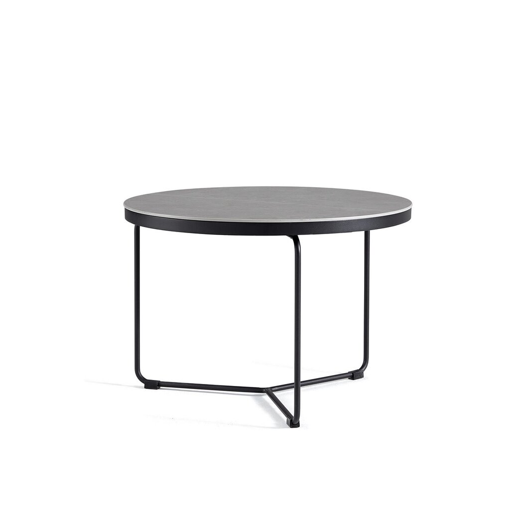 Table basse ronde Ø90x37 cm Noir