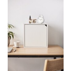 Casier 1 porte 35x24x35 cm Blanc