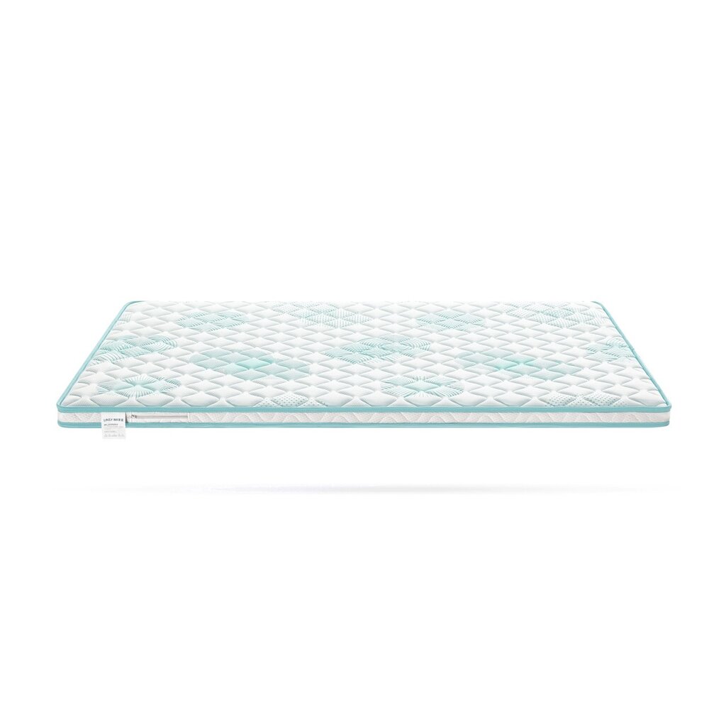 Matelas enroulable 100x200 cm 5 cm d'épaisseur Blanc