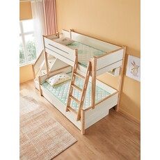 Matelas 60x100 cm 5 cm d'épaisseur Blanc + vert