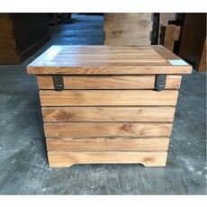 Coffre en teck 50x40x47 Cm (BT-014)