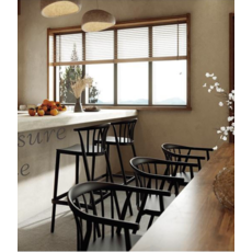 Athènes - Chaise de bar en résine 65 cm