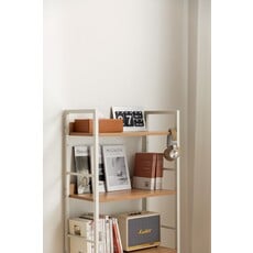 Étagère métal 4 étages blanc