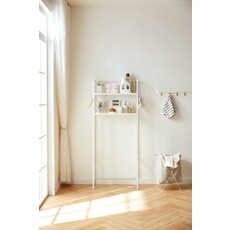 Étagère de rangement métal Blanc