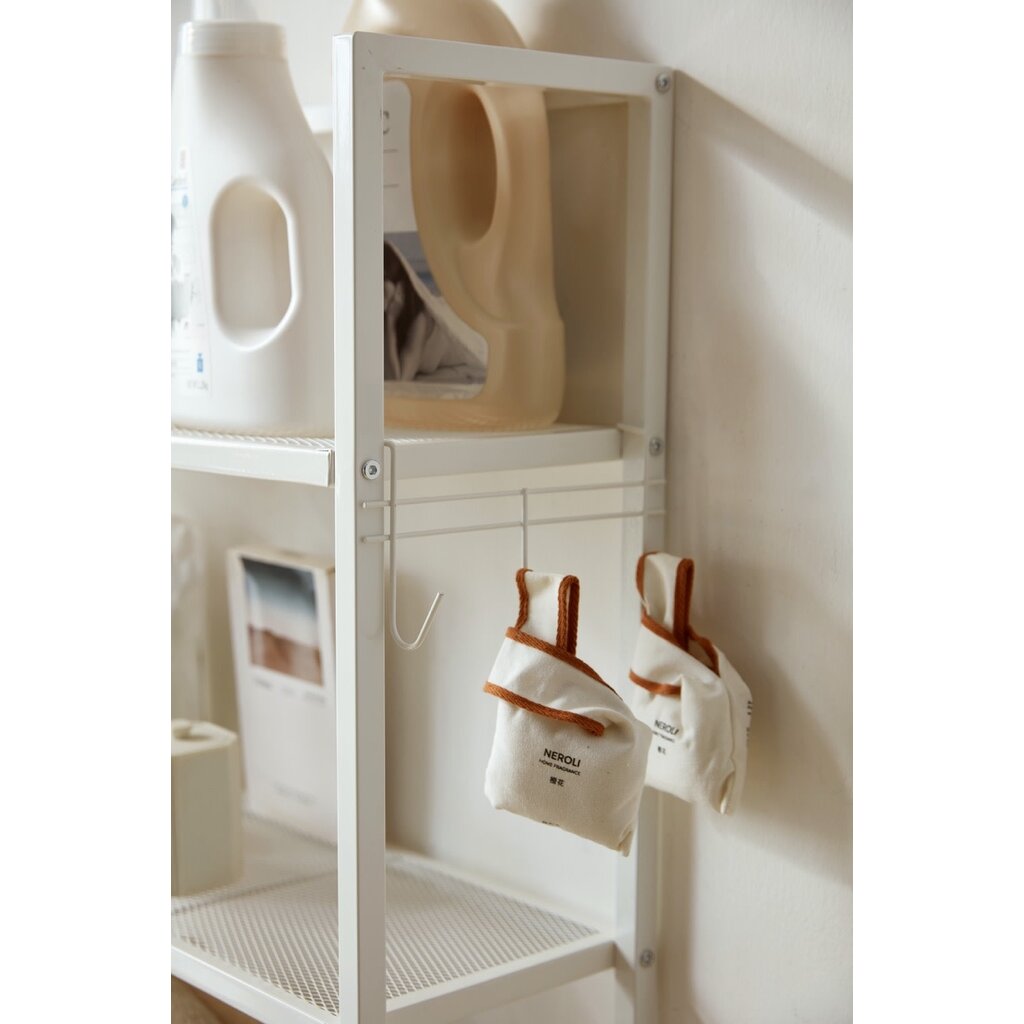 Étagère de rangement métal Blanc