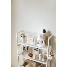 Étagère de rangement métal Blanc