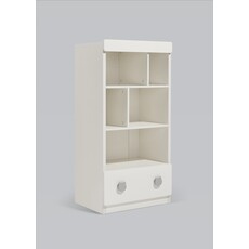 Meuble de rangement enfant 2 tiroirs blanc