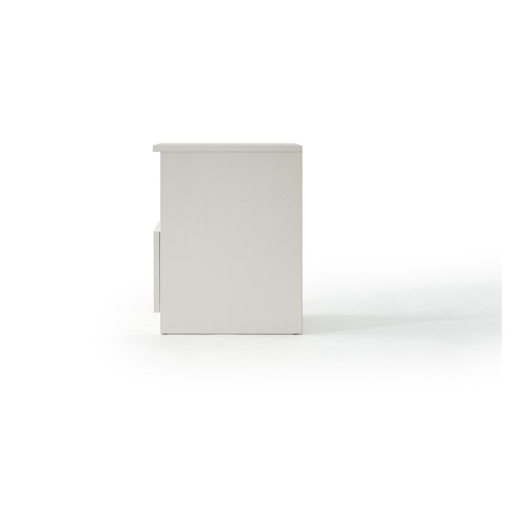 Table de chevet 1 tiroir blanc