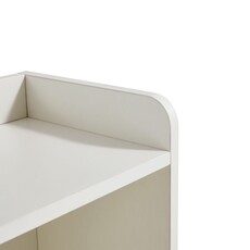 Table de chevet blanche