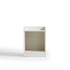 Table de chevet blanche
