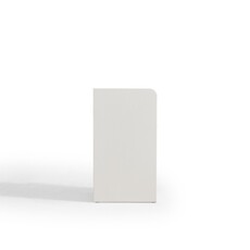 Table de chevet blanche