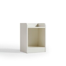 Table de chevet blanche