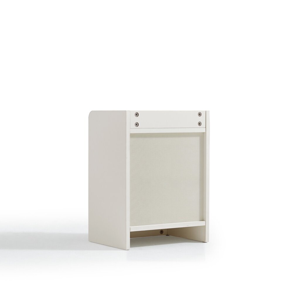 Table de chevet blanche