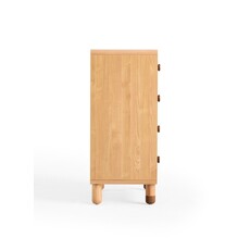 Commode 4 tiroirs 60x43x92 cm bois