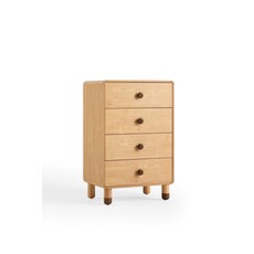 Commode 4 tiroirs 60x43x92 cm bois