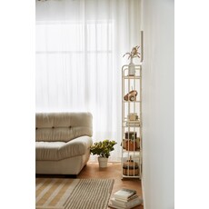 Etagère de rangement 5 niveaux blanc