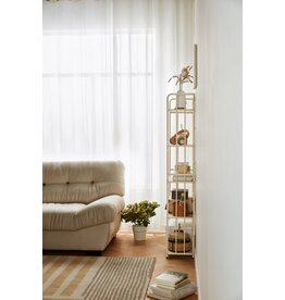 Etagère de rangement 5 niveaux blanc