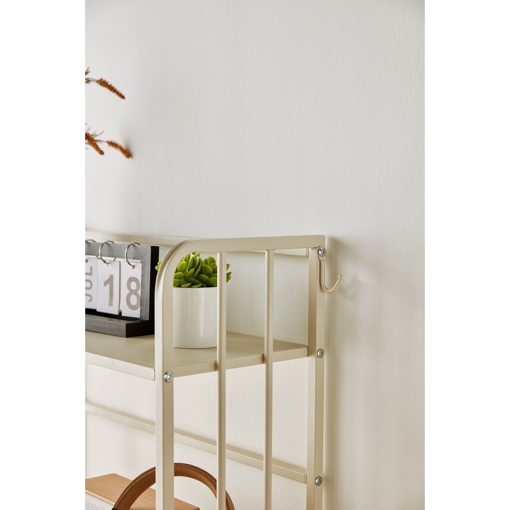 Etagère de rangement 5 niveaux blanc
