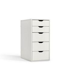 Casier 5 tiroirs blanc