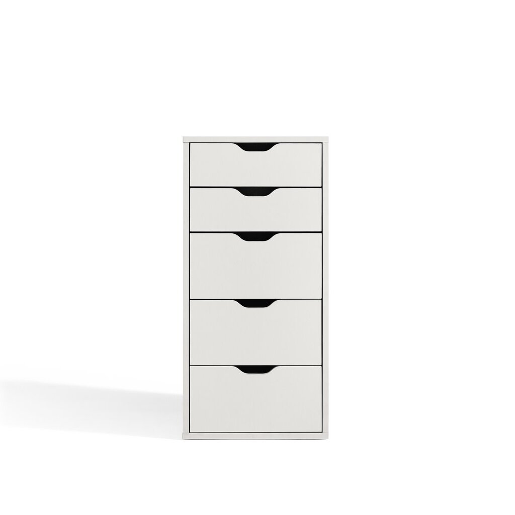 Casier 5 tiroirs blanc