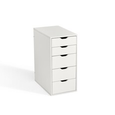 Casier 5 tiroirs blanc
