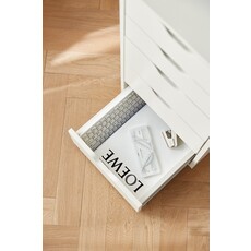 Casier 5 tiroirs blanc