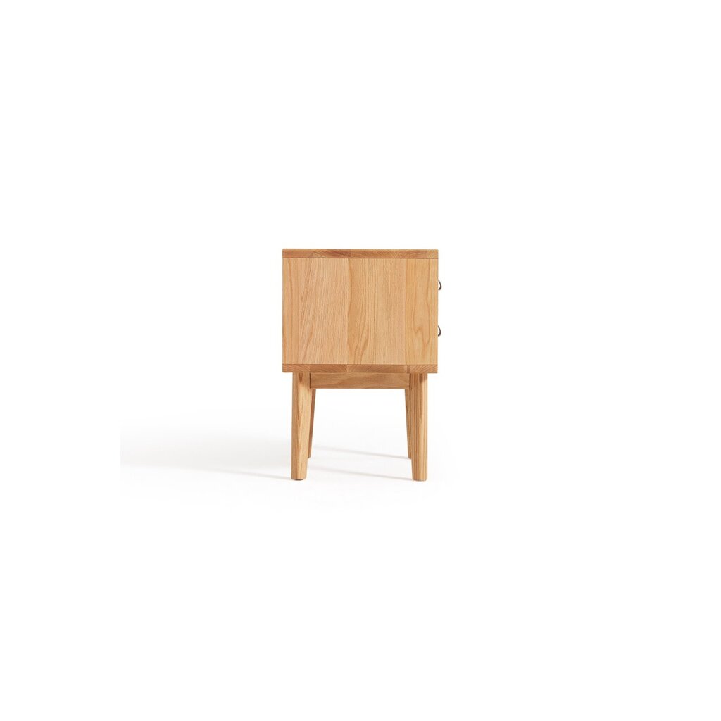 Table de chevet 2 tiroirs en Hévéa