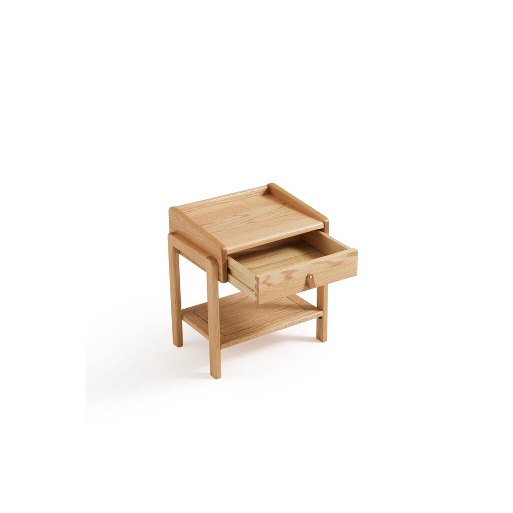 Table de chevet 1 tiroir en hévéa