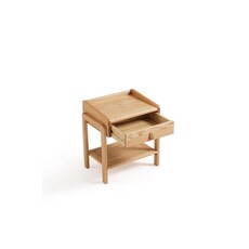 Table de chevet 1 tiroir en hévéa