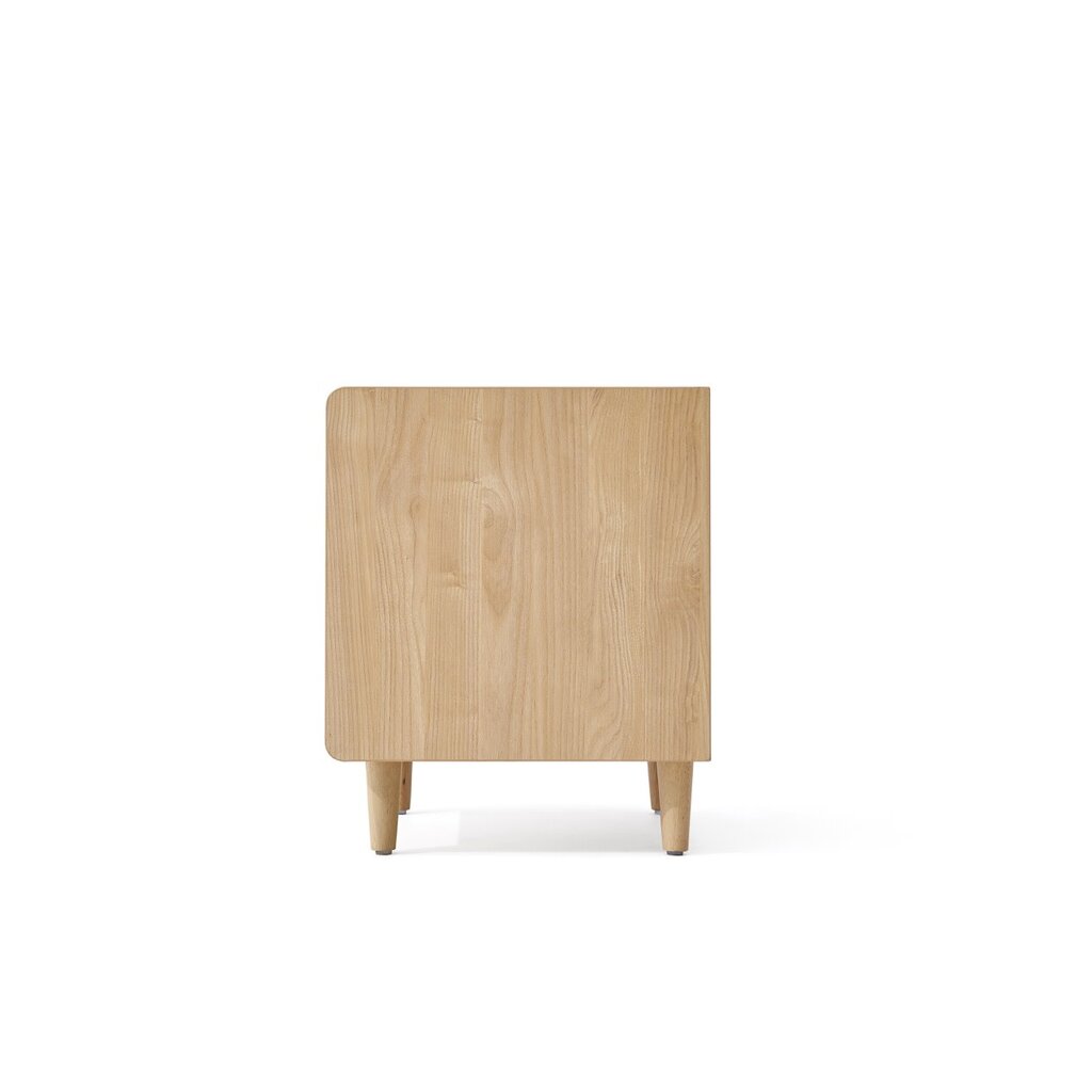 Table de chevet 1 tiroir bois blanc