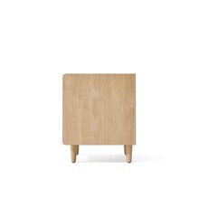 Table de chevet 1 tiroir bois blanc