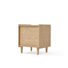 Table de chevet 1 tiroir bois blanc