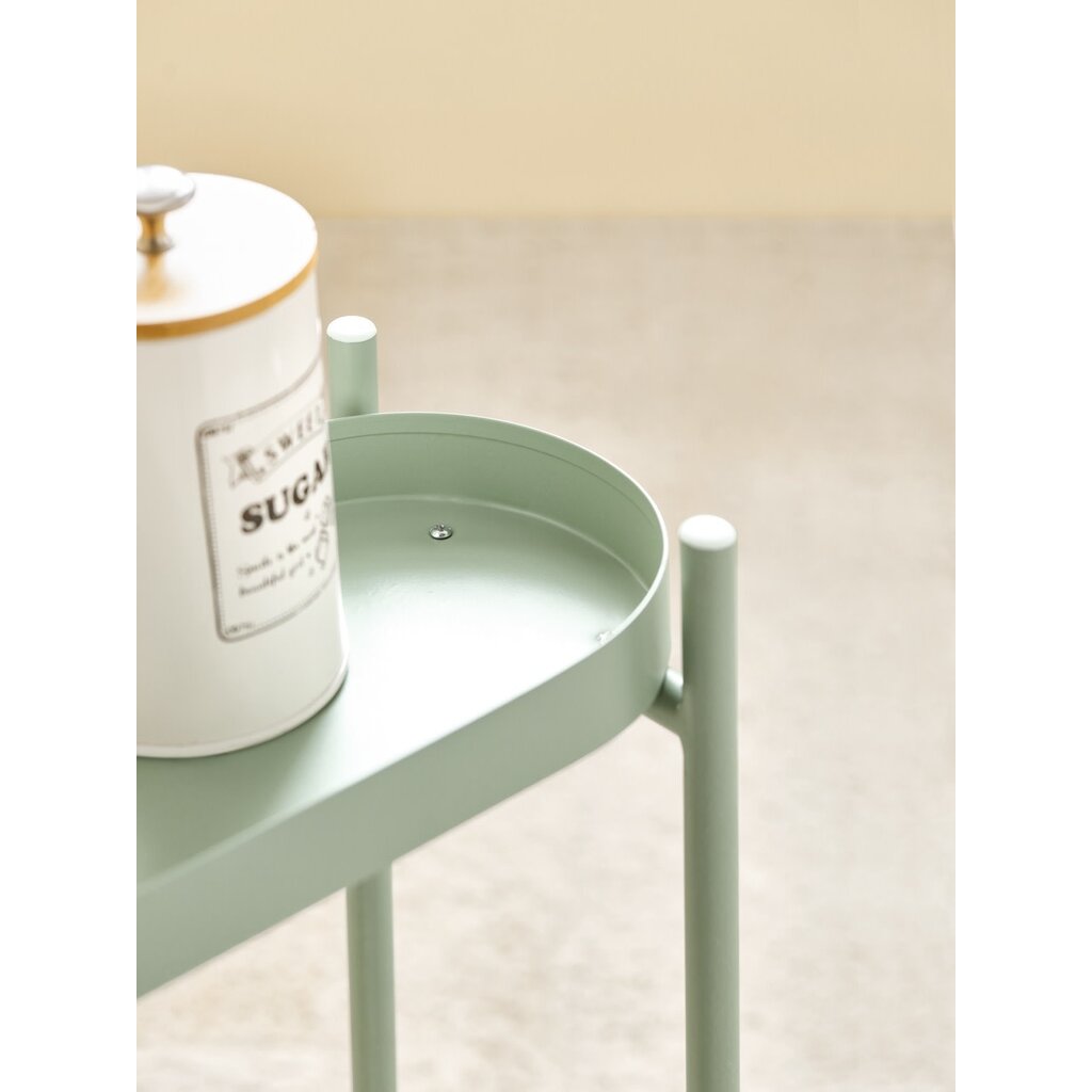 Chariot nordique étroit sur roulette vert