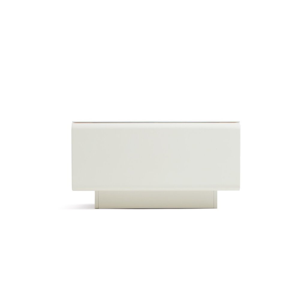 Table basse 1 tiroir blanche
