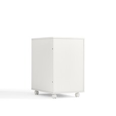 Casier 3 tiroirs sur roulette blanc