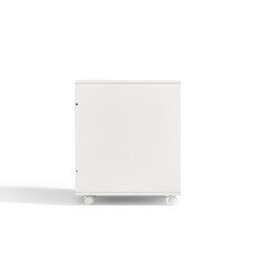 Casier 3 tiroirs sur roulette blanc