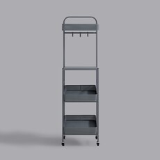 Etagère de rangement cuisine taille S gris