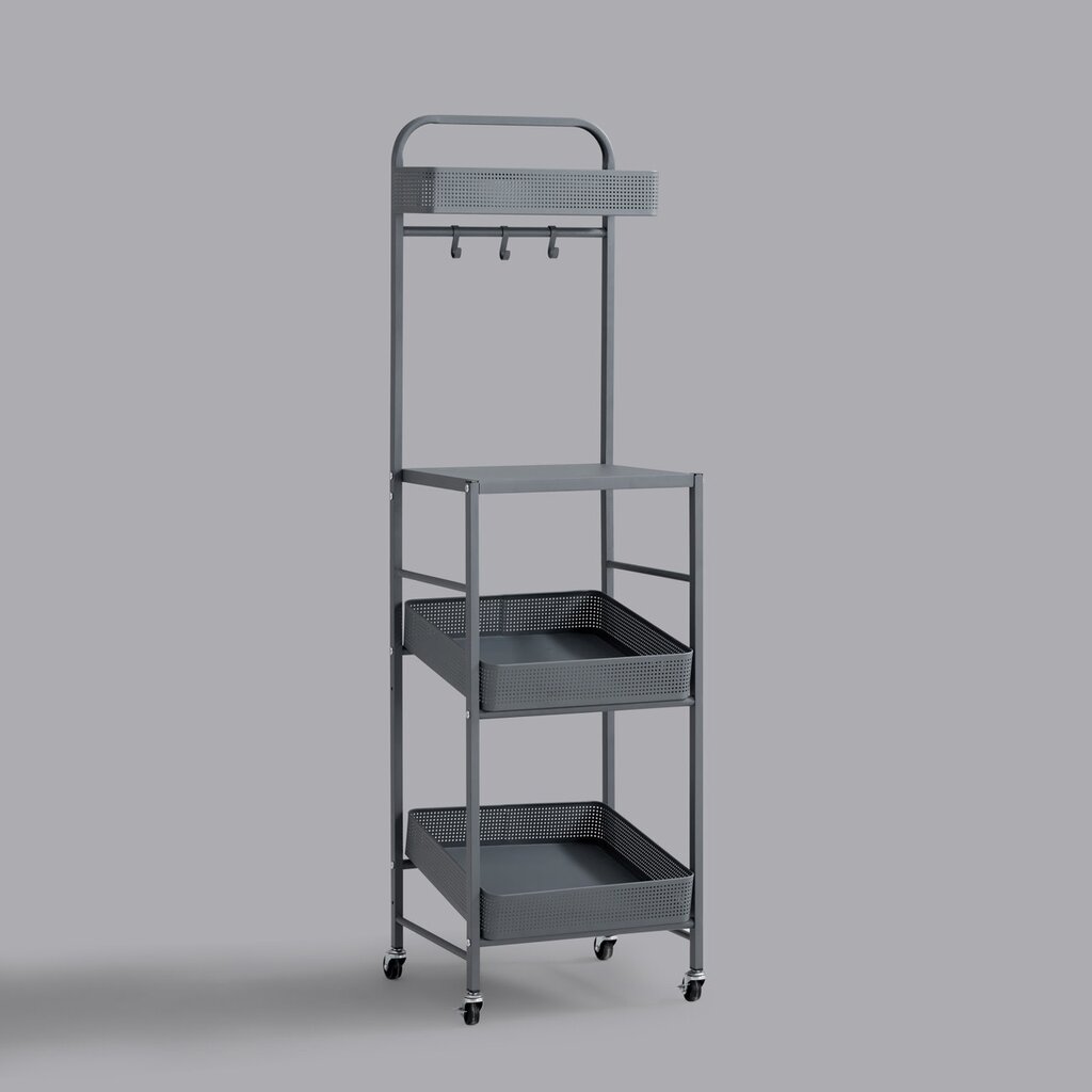 Etagère de rangement cuisine taille S gris